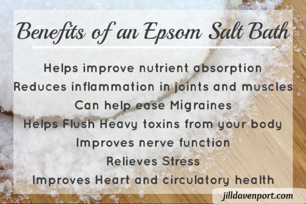 Benefits of Epsom Salt Baths